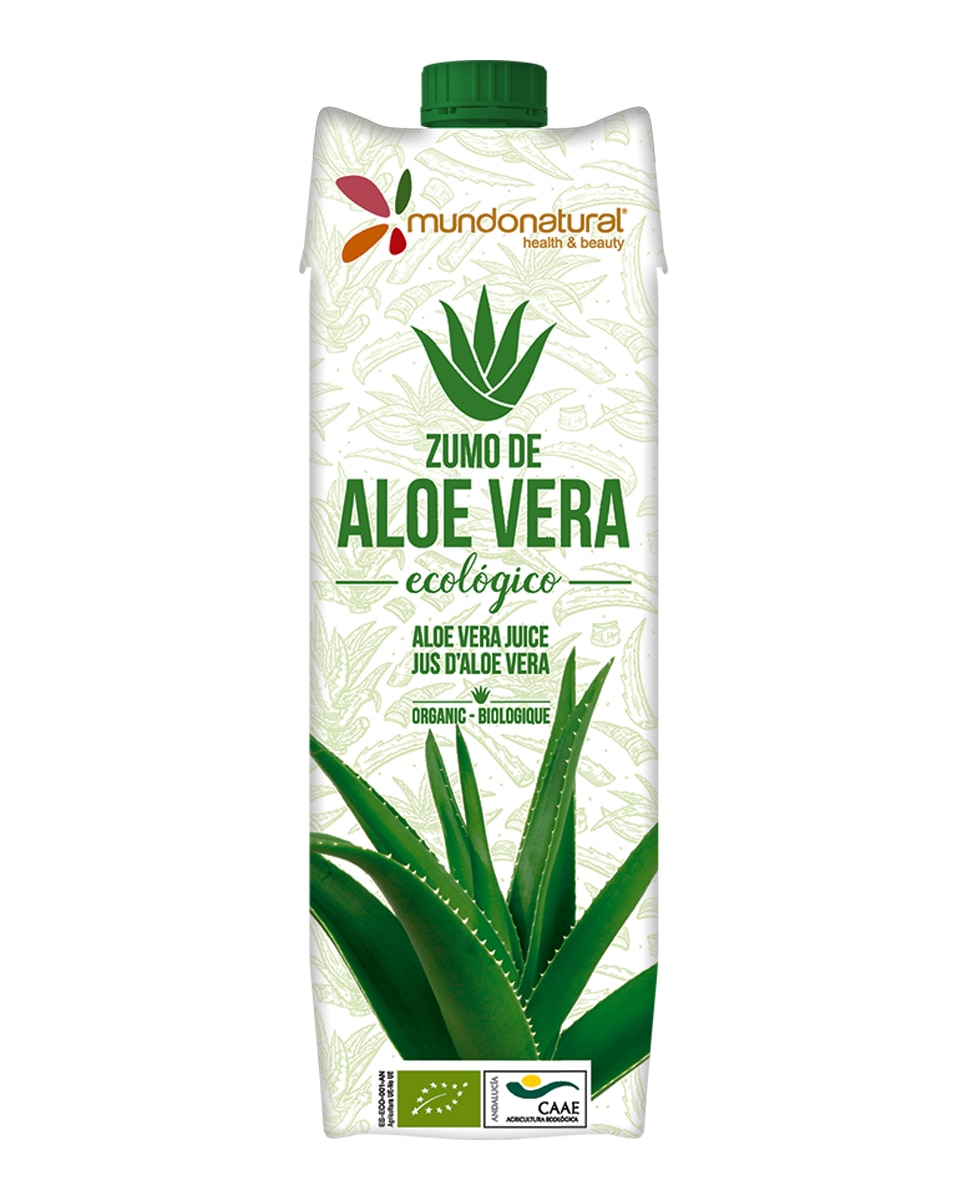 Mundo Natural - Zumo Aloe Vera Ecológico 1 L Mundo Natural.