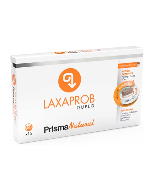 Imagen 0 de Complemento Alimenticio Laxaprob Bicapa 15 Comprimidos Prisma Natural