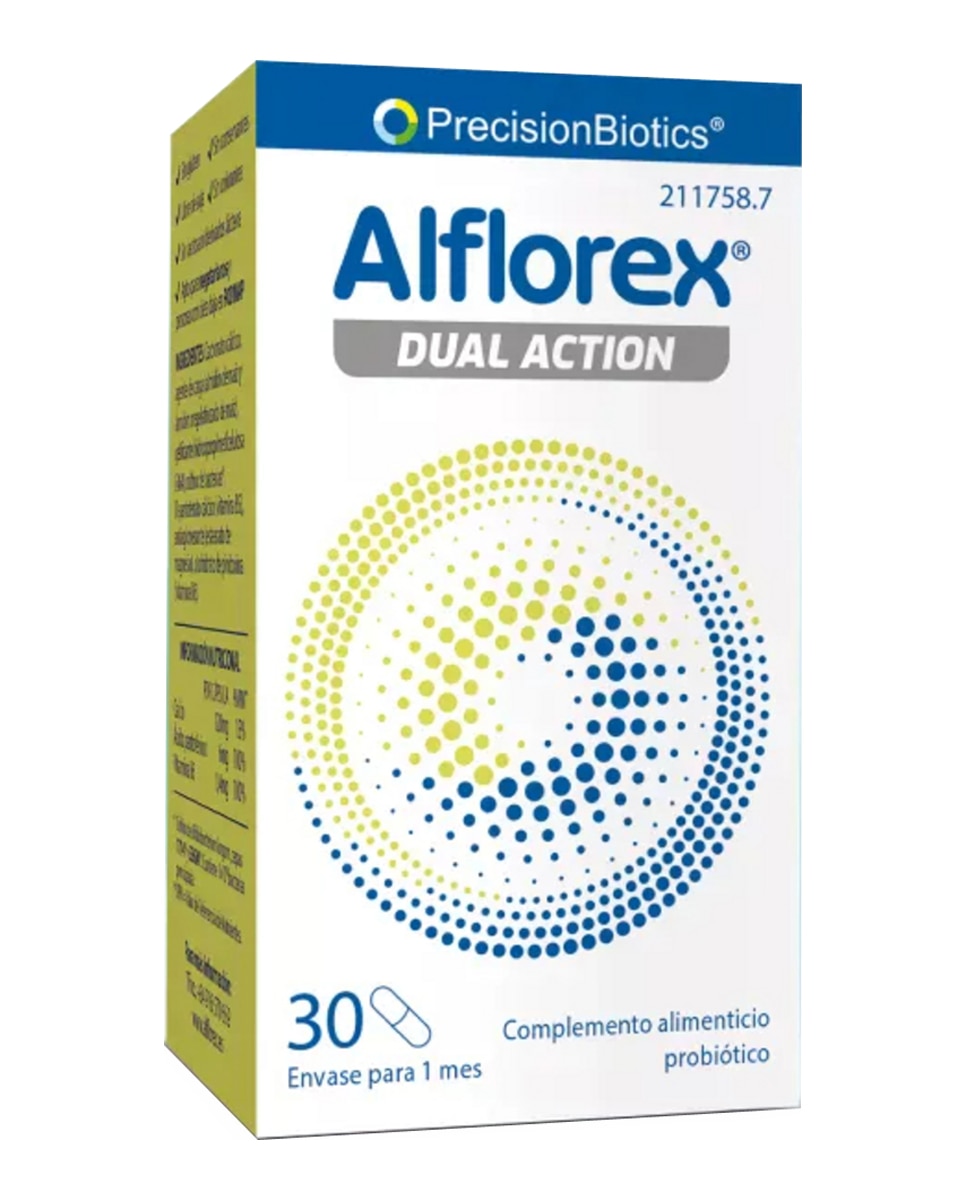 Imagen 0 de 30 Cápsulas Complemento Alimenticio Probiótico de acción dual cepas 1714+35624