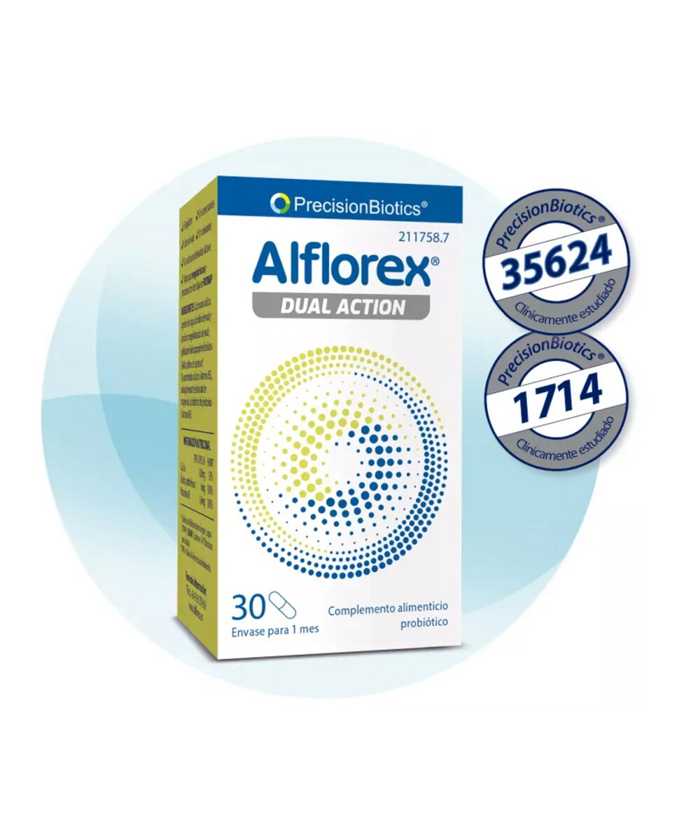 Complemento Alimenticio Probiótico de acción dual cepas 1714+35624 - 30 Cápsulas 2