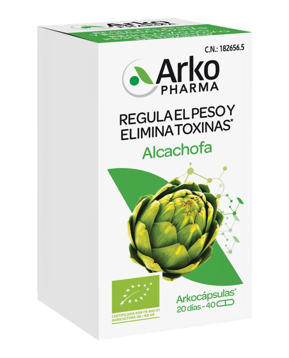 40 Cápsulas Alcachofa Bio Arkopharma 1