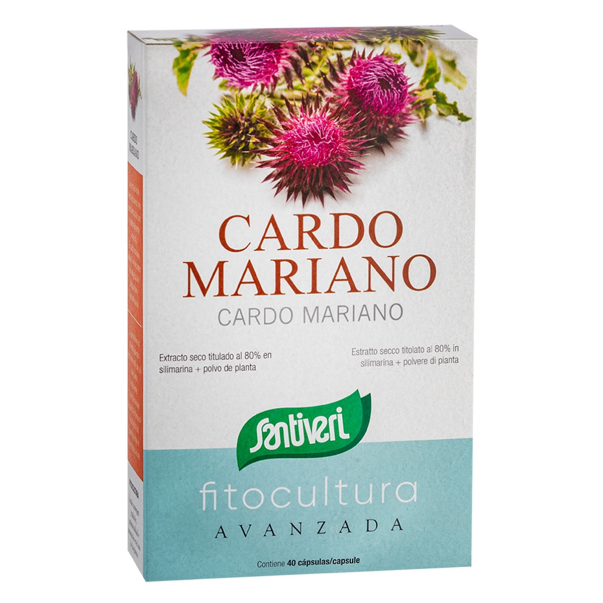 Santiveri - Cápsulas Plantas Fit Cardo Mariano Santiveri.