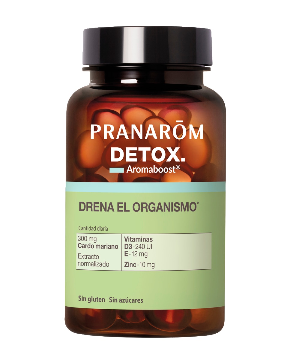 Cápsulas Detox Pranarôm - 60 uds 1