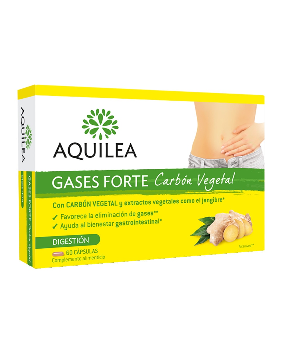 Aquilea - 60 Cápsulas Gases Forte Aquilea.