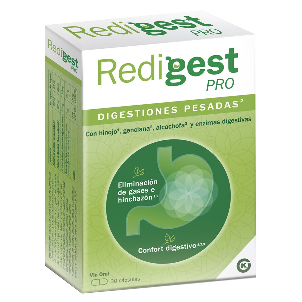 30 Cápsulas Redigest Pro Kern Pharma 1
