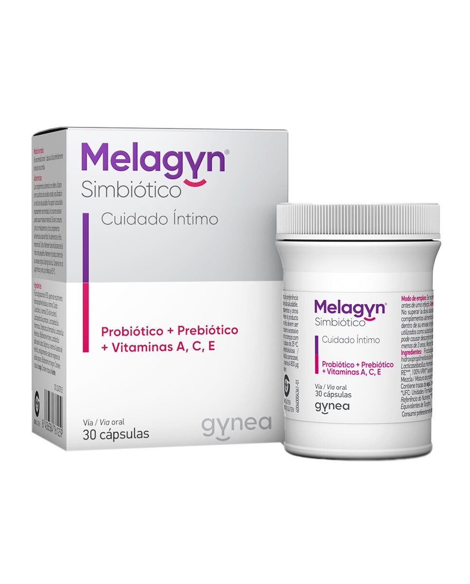 Imagen 0 de 30 Cápsulas Simbiótico Melagyn® Gynea