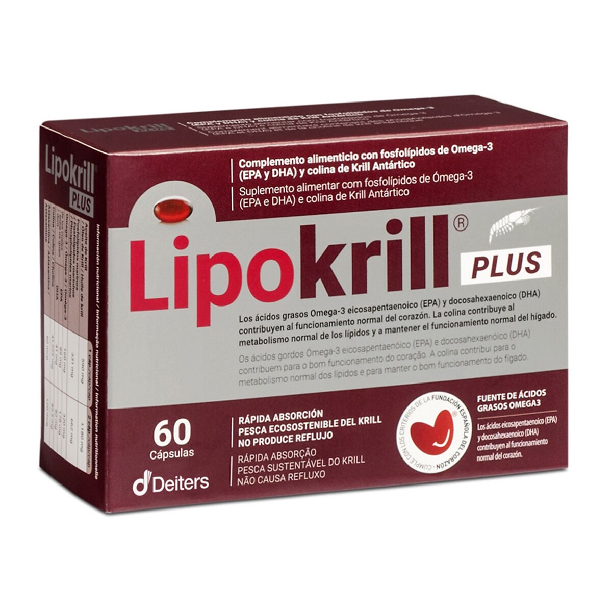 Imagen 0 de Cápsulas para el Colesterol Lipokrill
