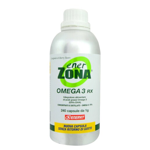 Aceite de Pescado 240 Caps 1g Omega 3 RX Enerzona