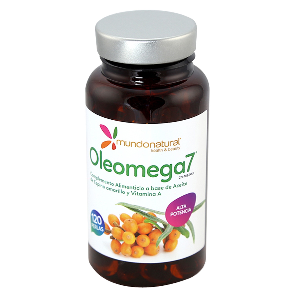 Mundo Natural - 120 perlas Oleomega 7 Mundo Natural.