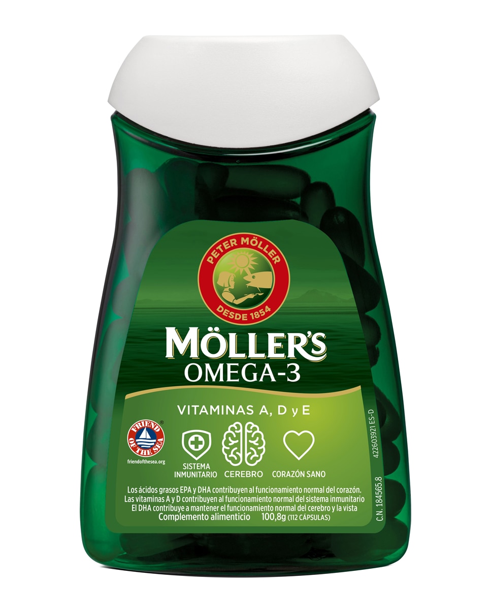 Imagen 0 de 112 Cápsulas Omega 3 Möller's
