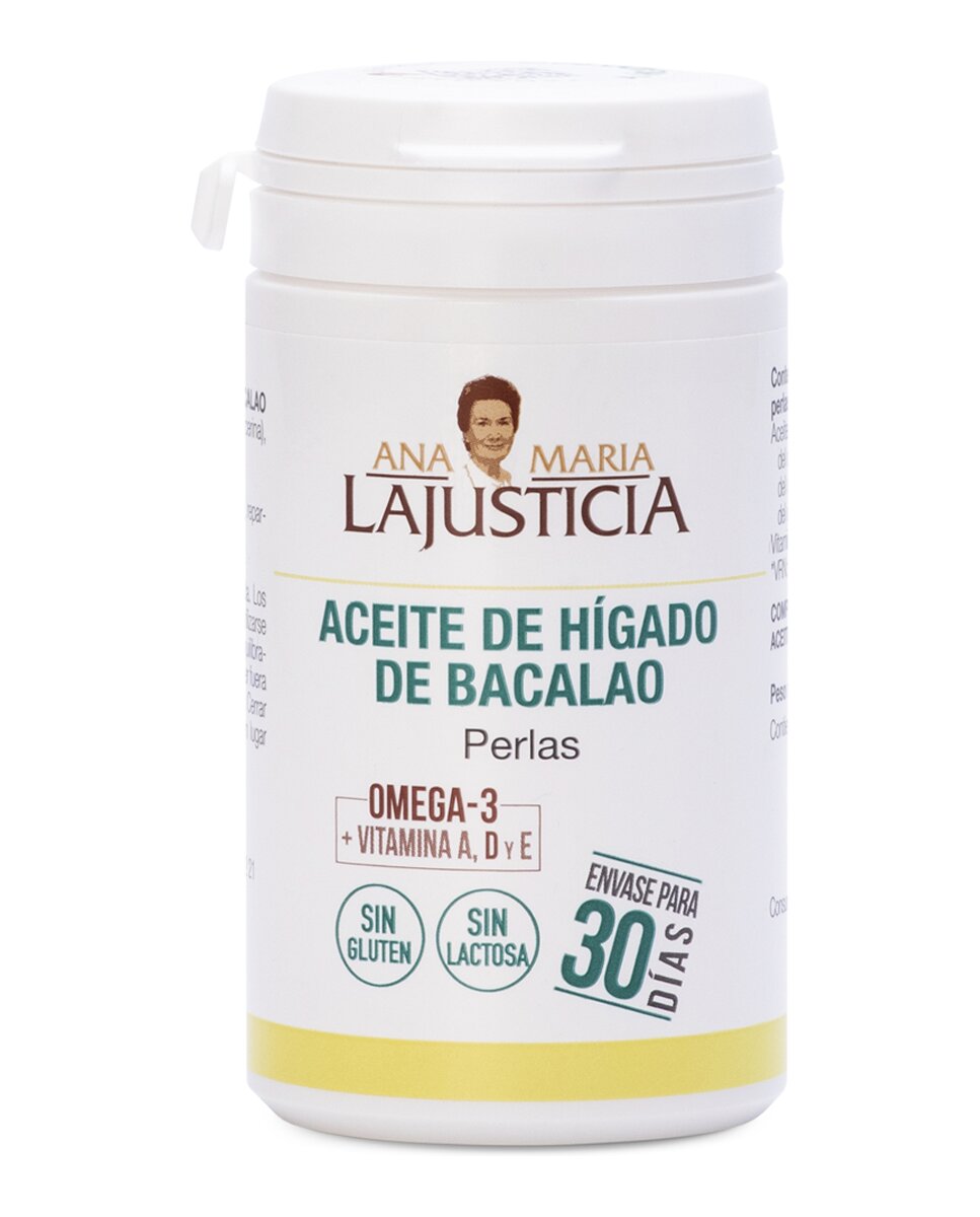 Ana María Lajusticia - 90 Perlas Aceite de Higado de Bacalao Ana María LaJusticia.