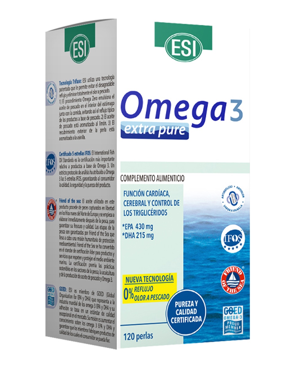 ESI - 120 Perlas Omega 3 Extra ESI.