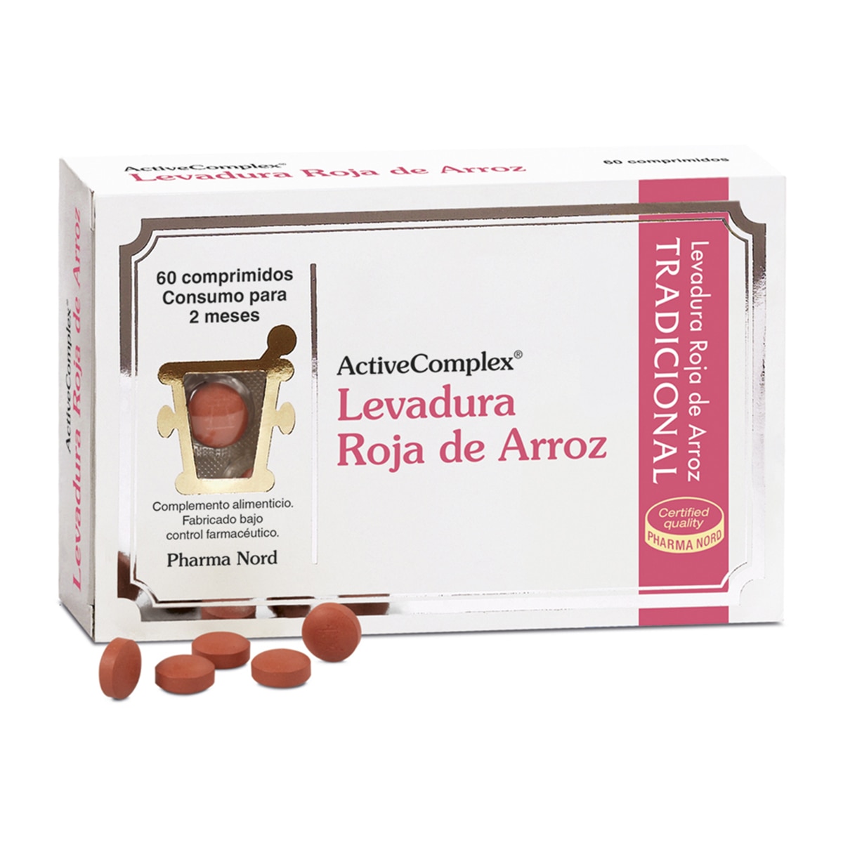 Pharma Nord - 60 comprimidos ActiveComplex Levadura Roja de Arroz Pharma Nord.
