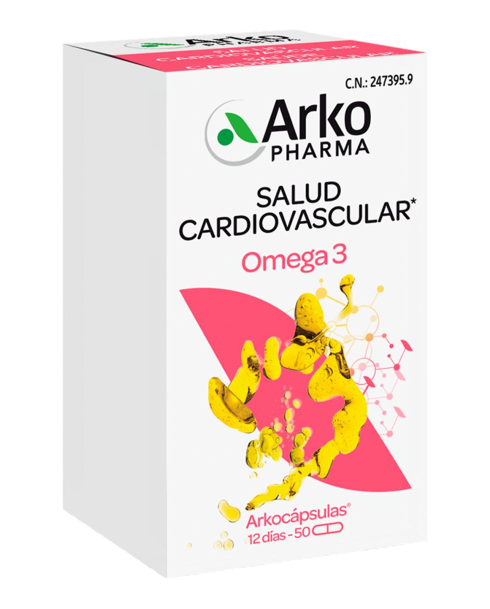 Arkopharma - 50 Cápsula Arkocápsulas Omega 3 Arkopharma.