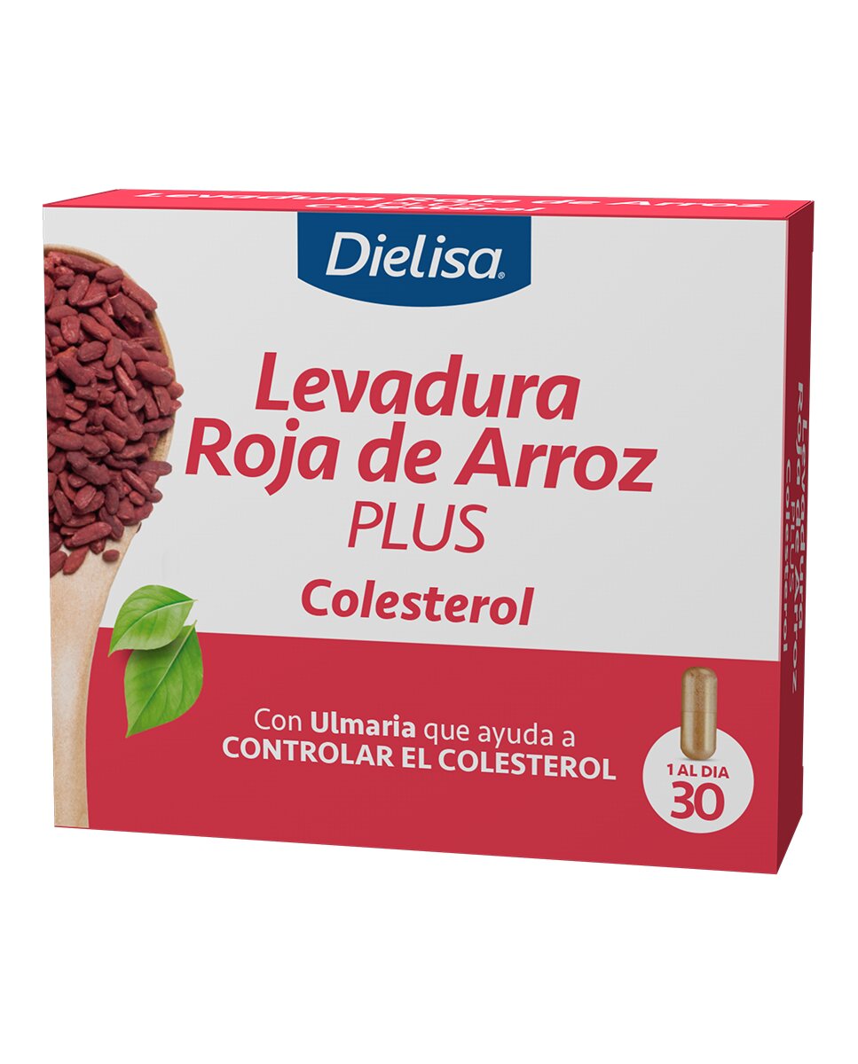 Dielisa - Complemento alimenticio levadura Roja De Arroz 30 cápsulas Dielisadielisa.