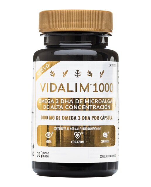 Imagen 0 de Complemento alimenticio Ácidos grasos Omega 3 30 cápsulas Vidalim