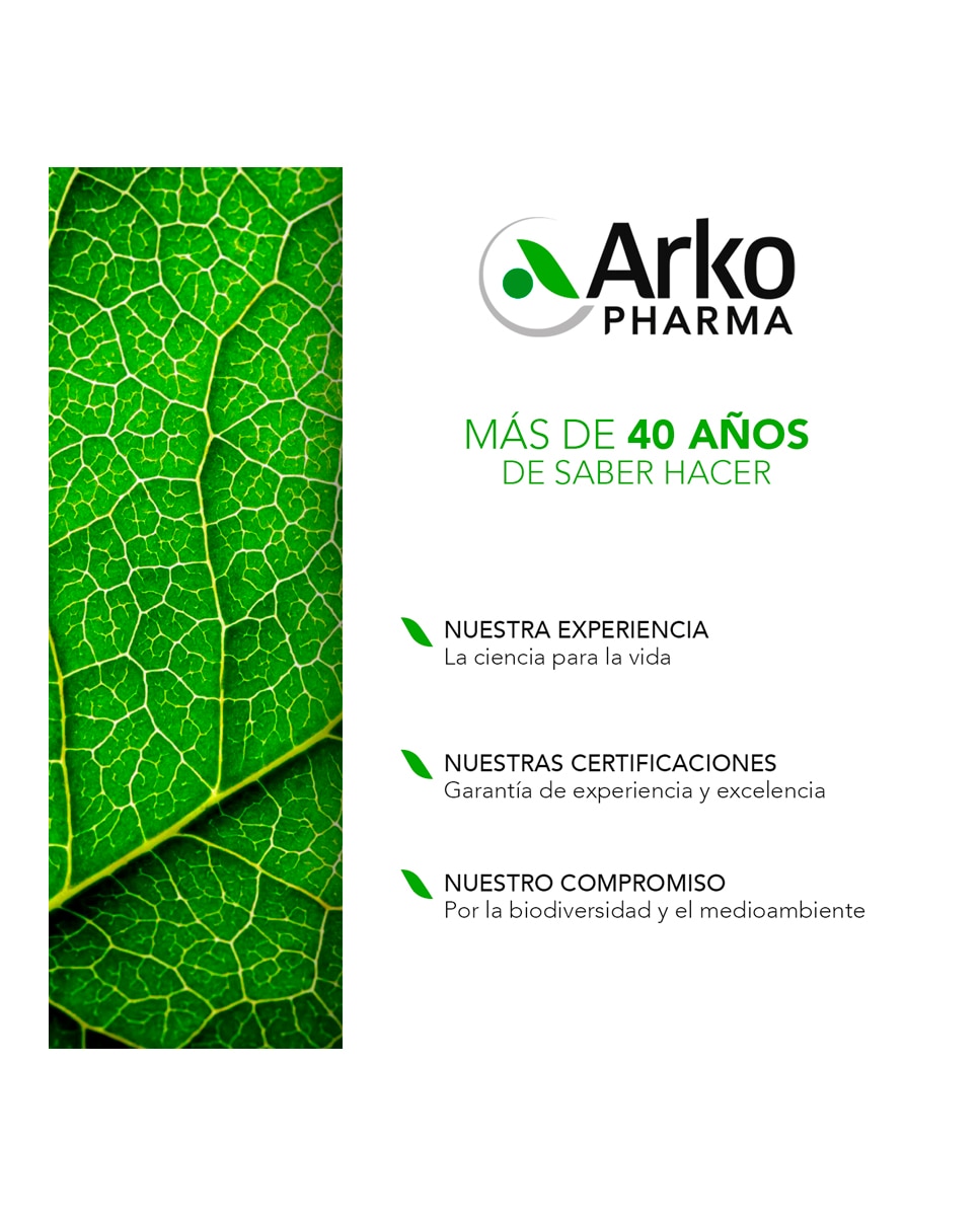 Imagen 6 de 30 Cápsulas Arkosterol Plus Complete Arkopharma - 30 Cápsulas