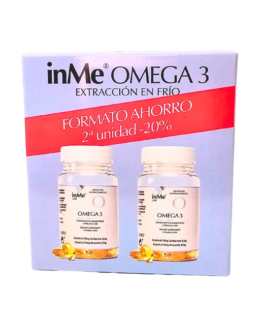 Imagen 0 de Pack Complemento Alimenticio inMe OMEGA 3 Inme Lab