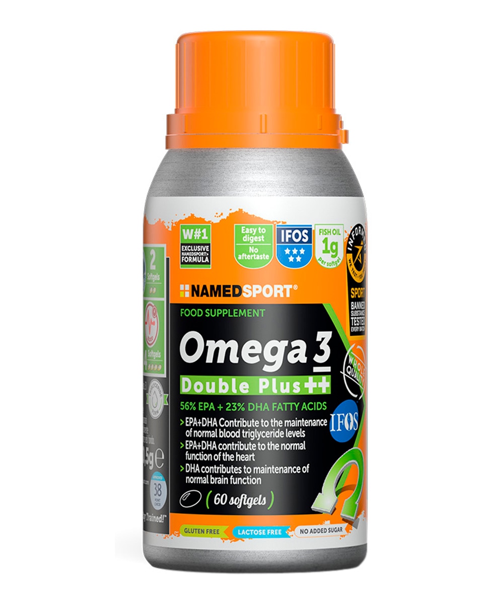 Imagen 0 de 60 Cápsulas Complemento Alimenticio Omega 3 Double Plus Namedsport