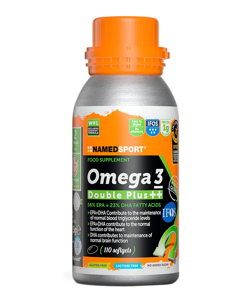 Imagen 0 de 110 Cápsulas Complemento Alimenticio Omega 3 Double Plus Namedsport