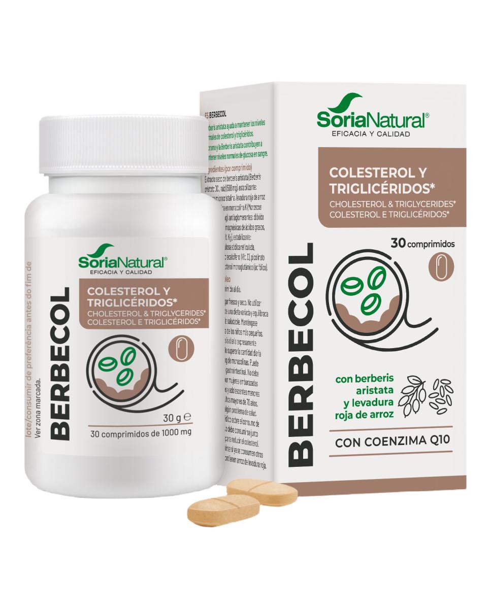 30 comprimidos x 1000 mg Berbecol Soria Natural - 30 comprimidos 2