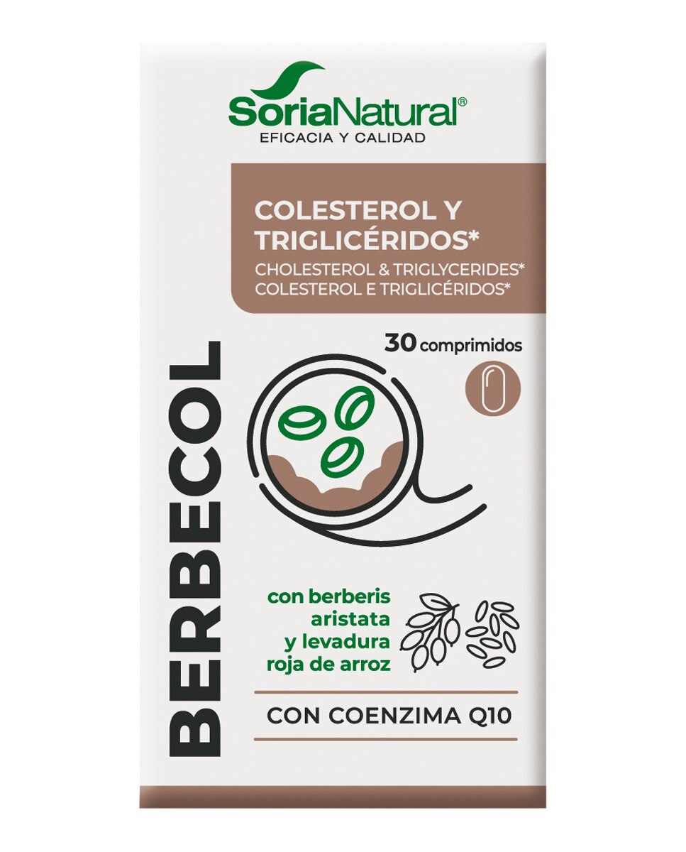 30 comprimidos x 1000 mg Berbecol Soria Natural - 30 comprimidos 4