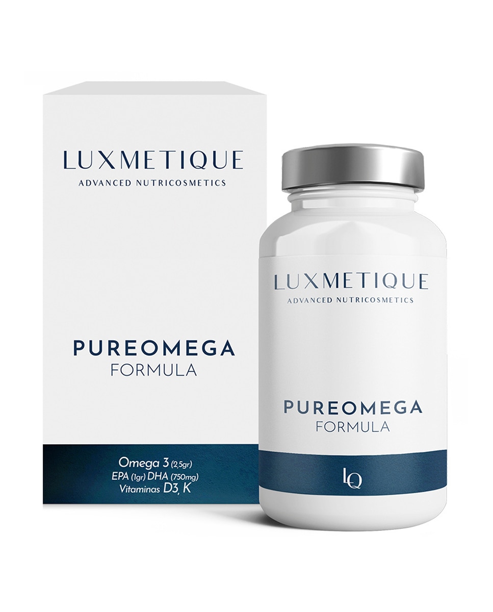 Luxmetique - 60 Perlas Complemento Alimenticio Pureomega Formula Luxmetique.