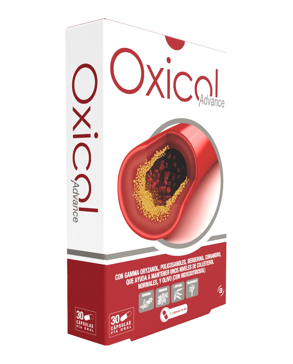 Imagen 2 de 30 Cápsulas Colesterol Oxicol Advance Actafarma