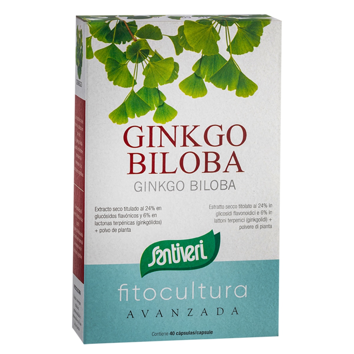 Santiveri - Cápsulas Plantas Fit Ginkgo Santiveri.
