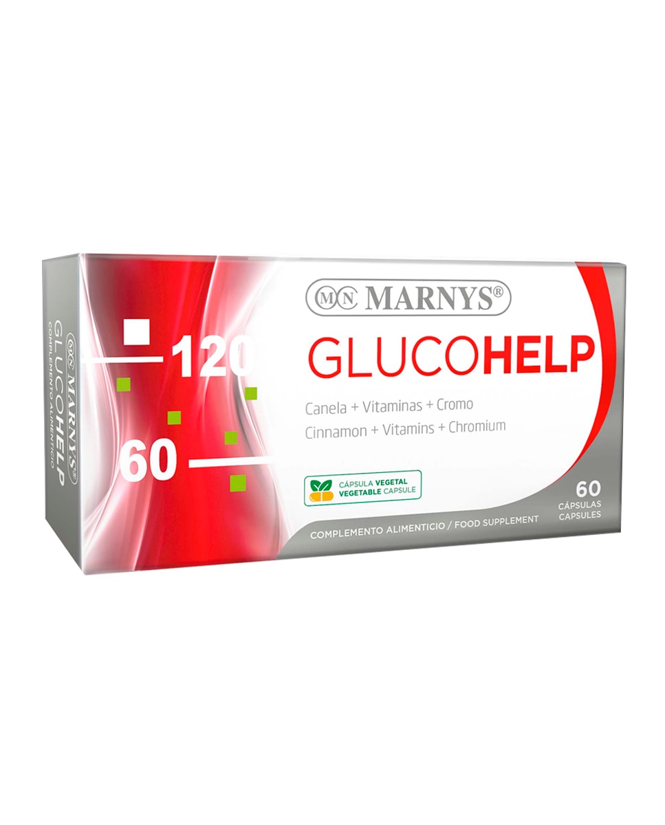 Marnys - 60 cápsulas vegetales Glucohelp Marnys.