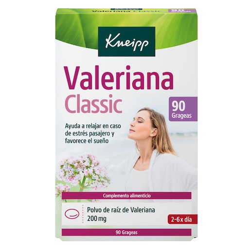 Imagen 0 de Valeriana Classic 90 grageas Kneipp