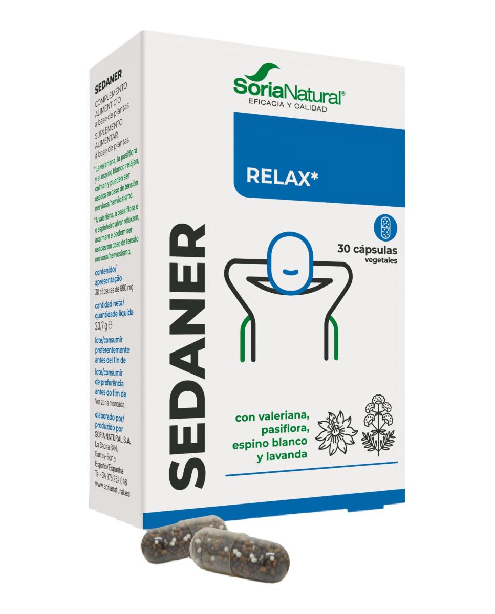 30 cápsulas Sedaner Soria Natural 2