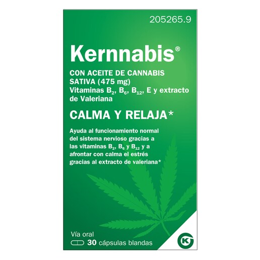 Imagen 0 de 30 Cápsulas Kernnabis CBD Kern Pharma