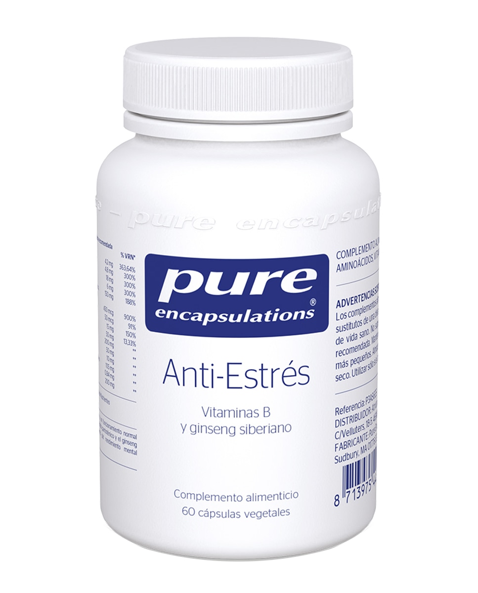 Pure Encapsulations - 60 Cápsulas Anti-Estrés Pure Encapsulations.
