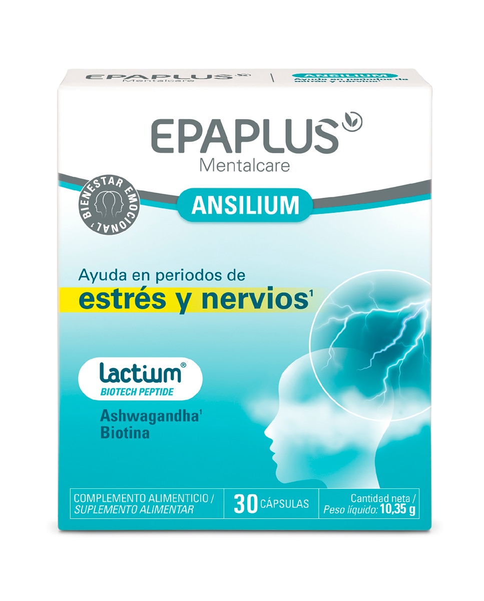 Epaplus - Complemento Alimenticio Mentalcare Care Ansilium Epaplus.