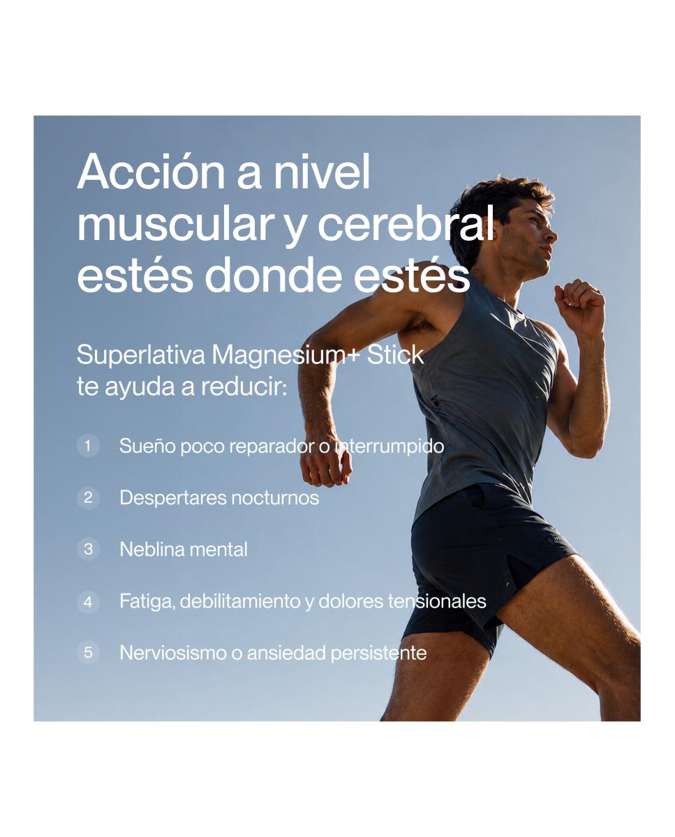 Complemento alimenticio Magnesium+ Stick Superlativa 4