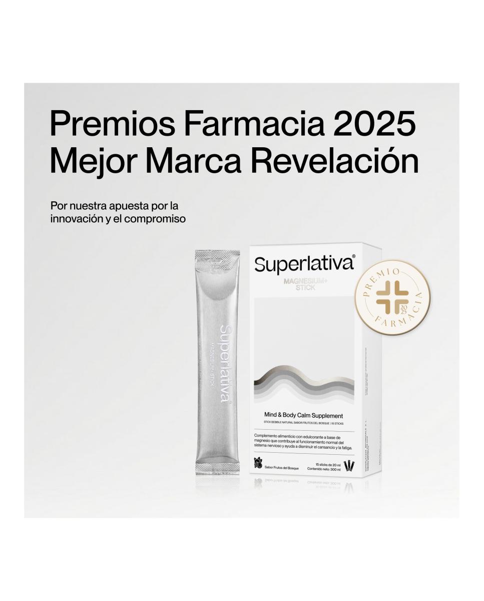 Complemento alimenticio Magnesium+ Stick Superlativa 9