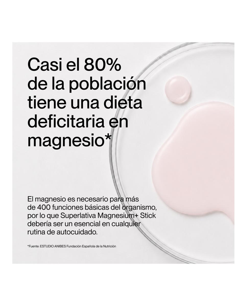 Complemento alimenticio Magnesium+ Stick Superlativa 10