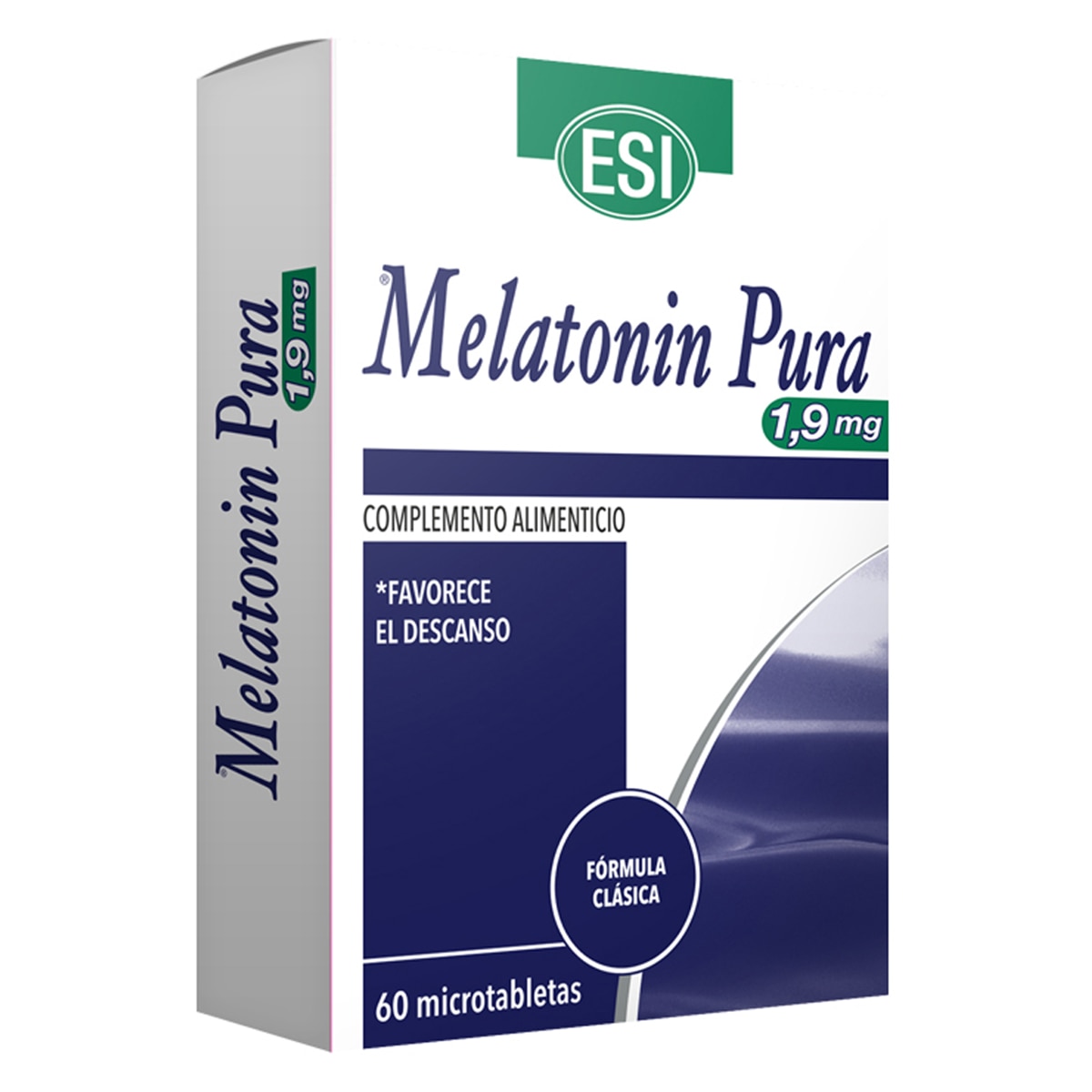 ESI - 60 Microtabletas para conciliar el sueño Melatonin Pura ESI.