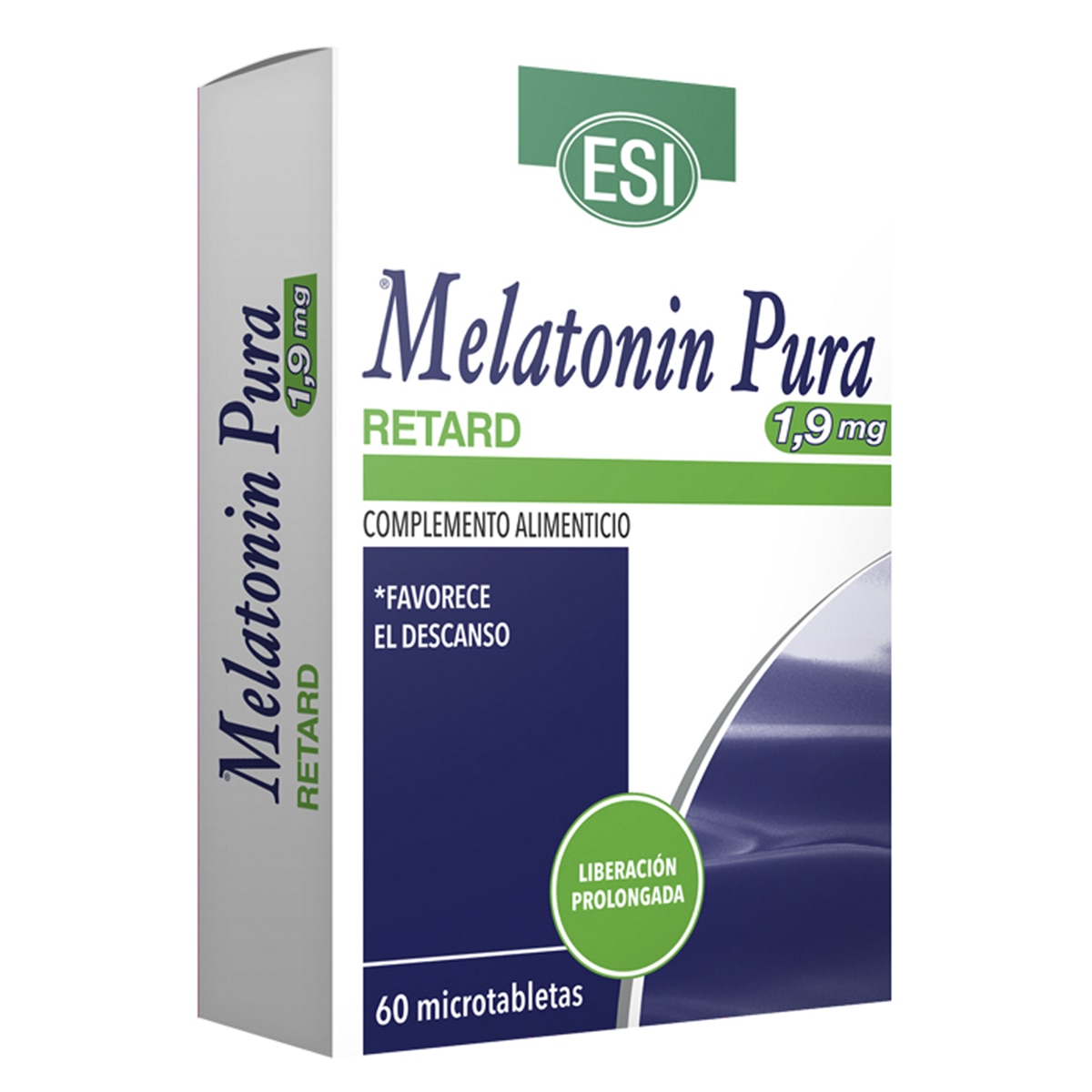 ESI - Microtabletas para el Insomnio Melatonin Pura Retard ESI.