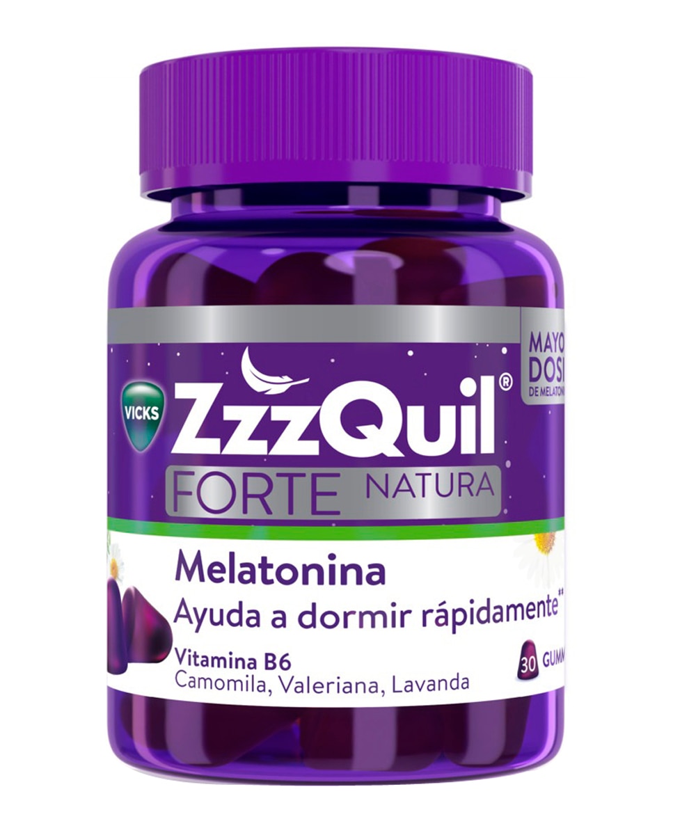 ZzzQuil - 30 Gummies Melatonina Forte.