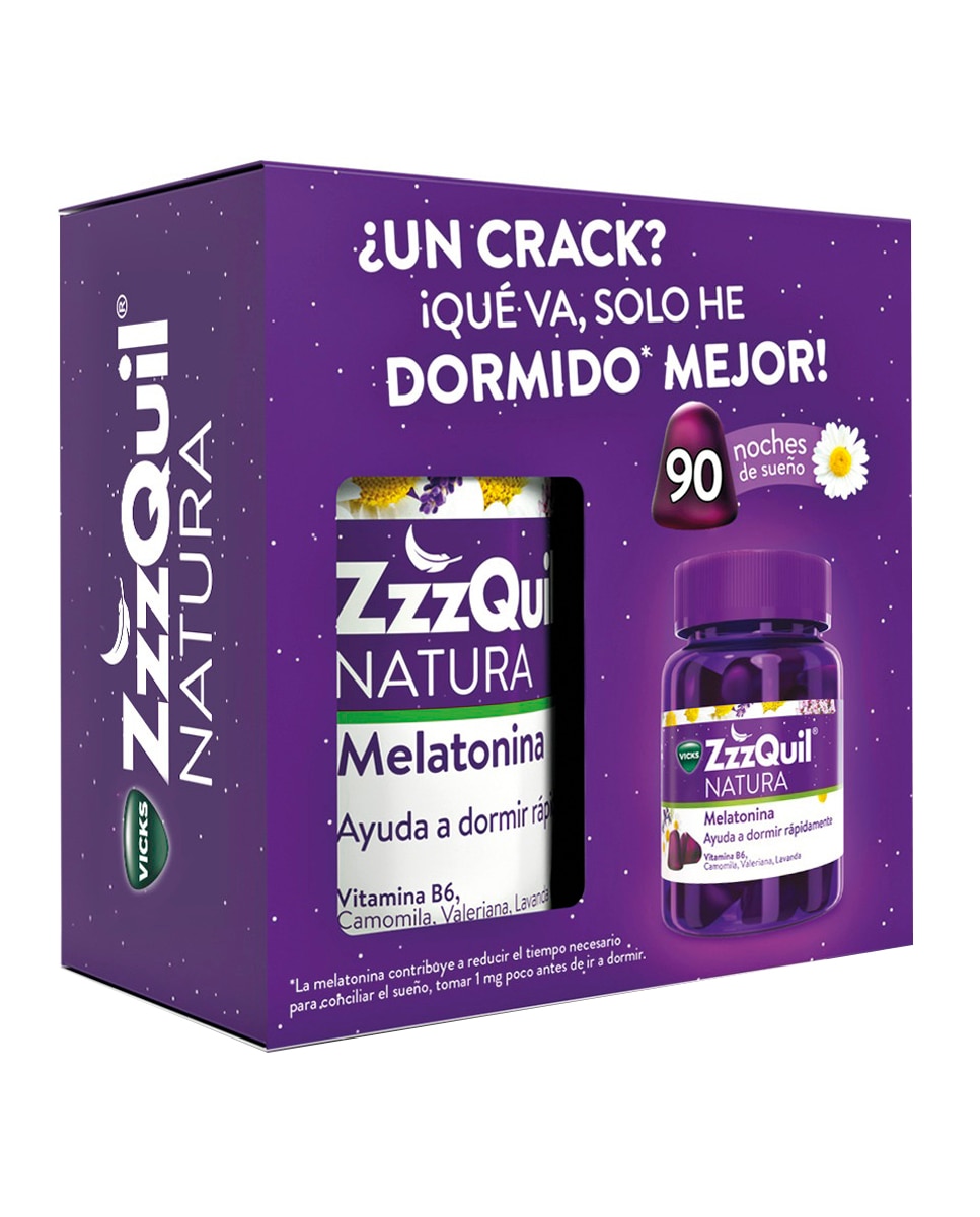 ZzzQuil - 90 Gummies Melatonina Zzzquil.