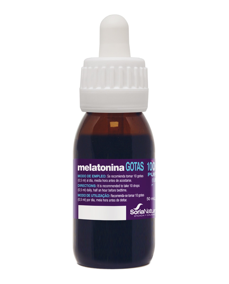 Soria Natural - Complemento Alimenticio Melatonina Gotas 50 ml Soria Natural.