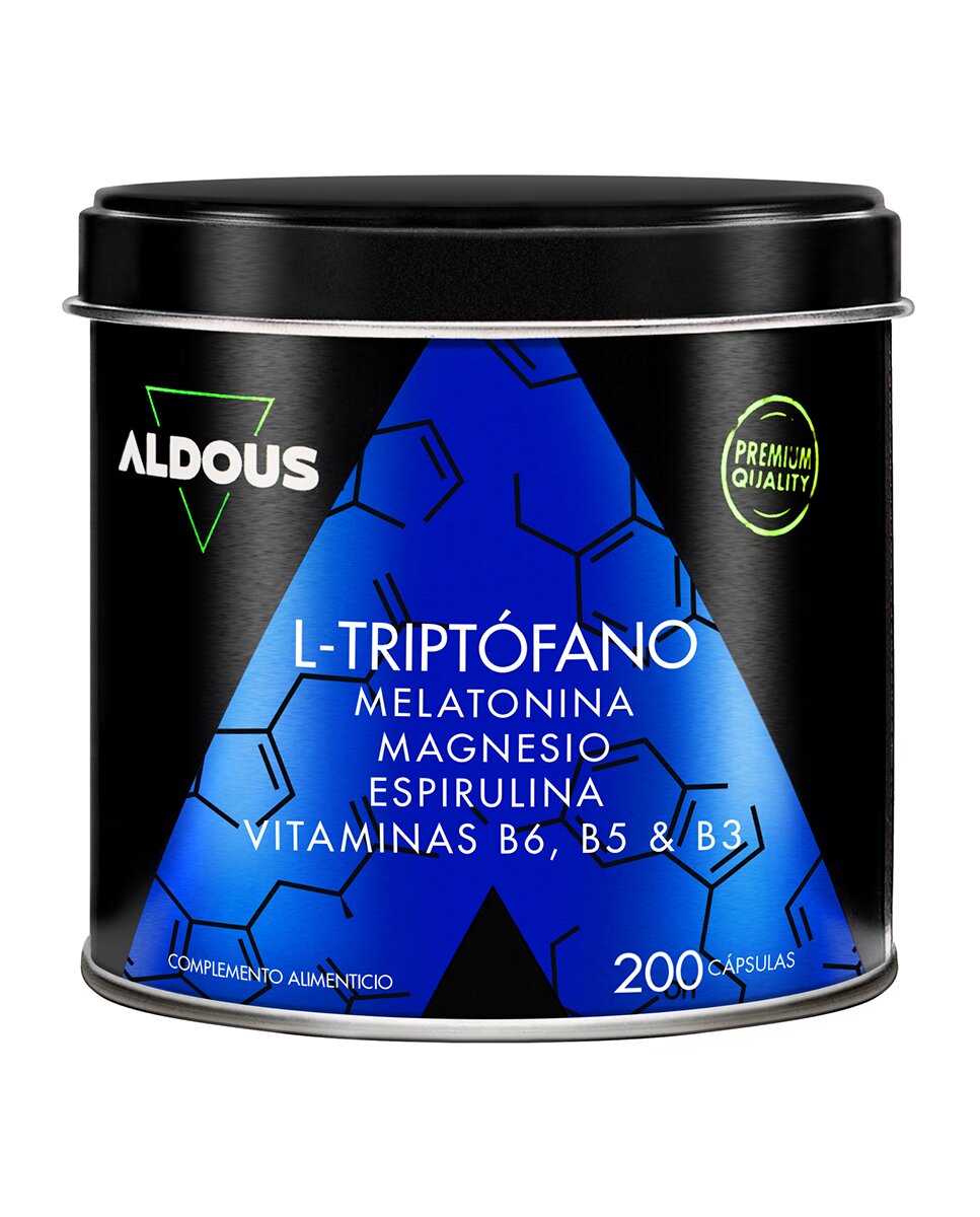 Aldous Bio - 200 Cápsulas par el Descanso con Triptofano Aldous Bio.
