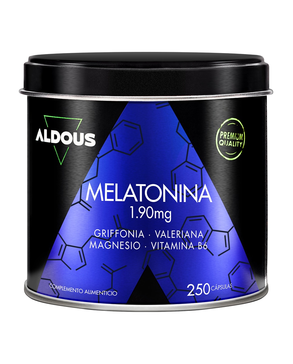 Imagen 0 de 250 Cápsulas de Melatonina para Dormir Bien Aldous Bio