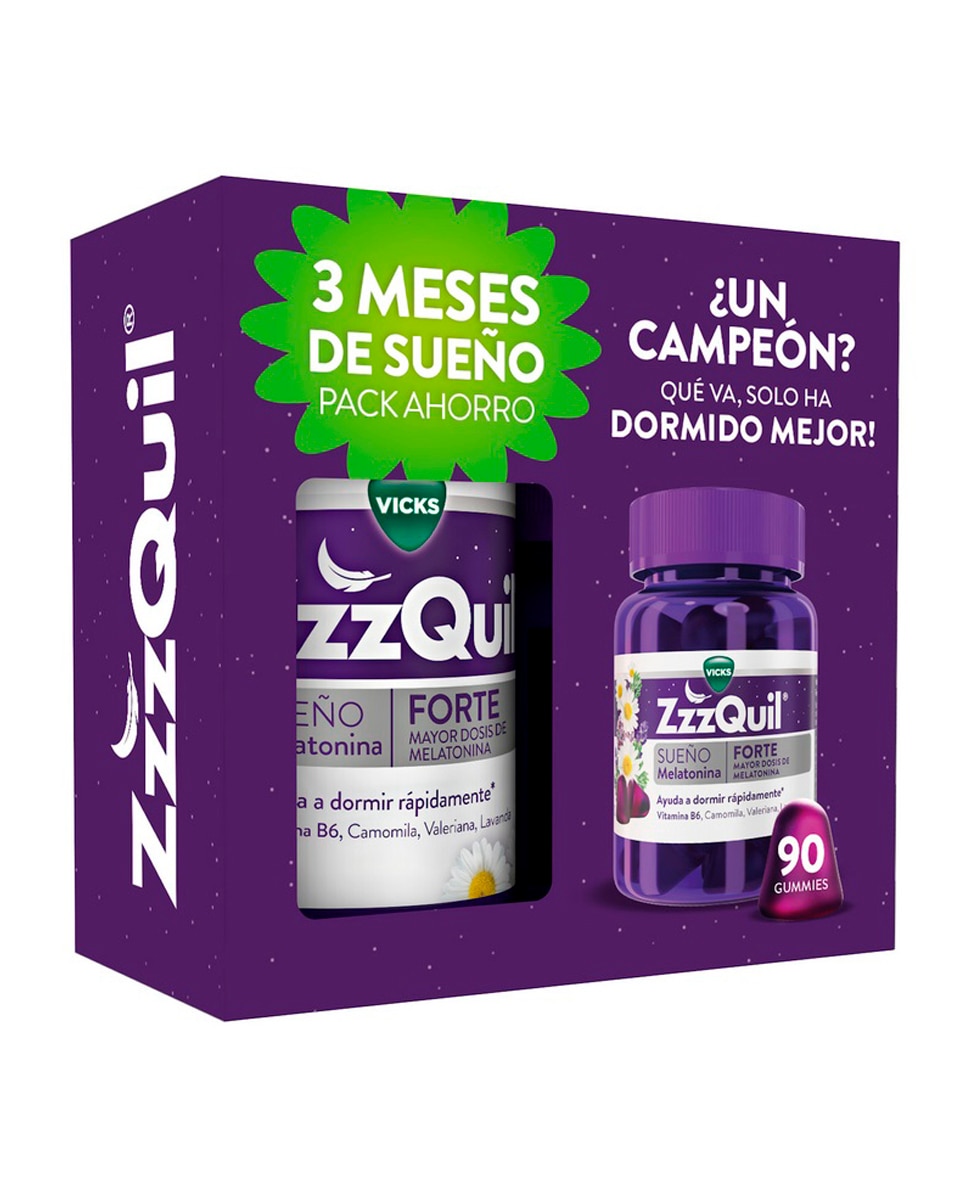 ZzzQuil - Pack 90 Gummies Zzzquil Forte.