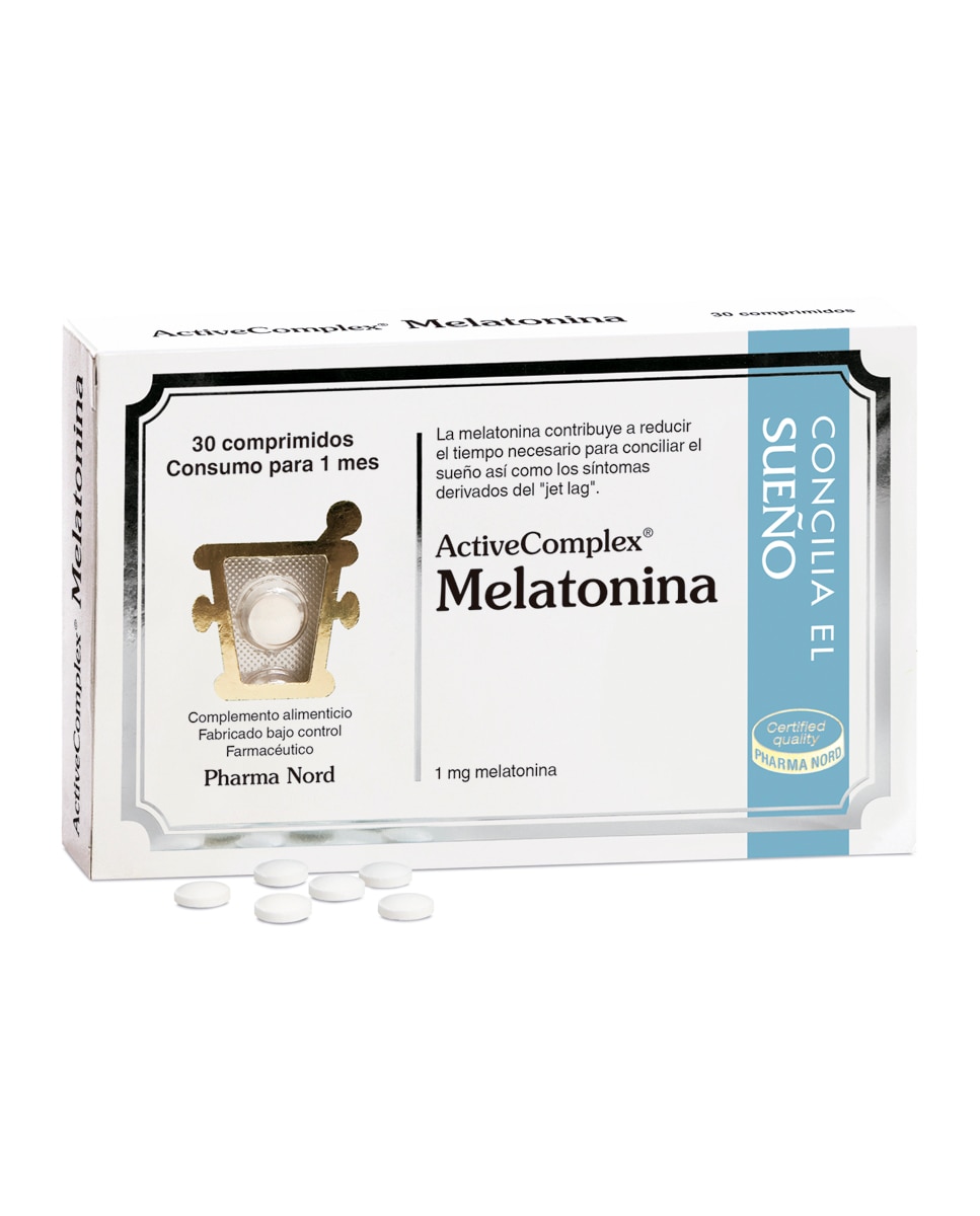 Pharma Nord - 30 Comprimidos Complemento Alimenticio ActiveComplex Melatonina Pharma Nord.