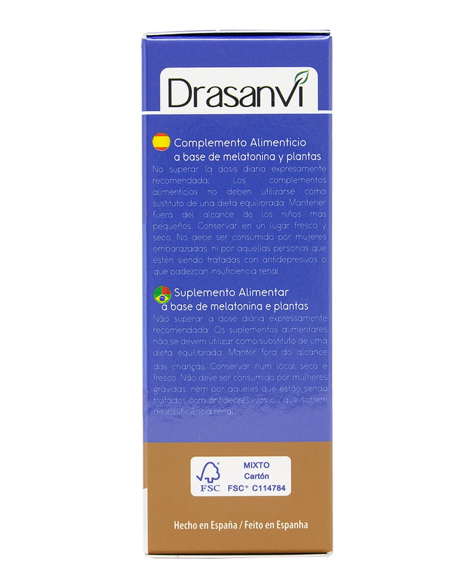 Complementos alimenticios melatonina bicapa Drasanvi 4
