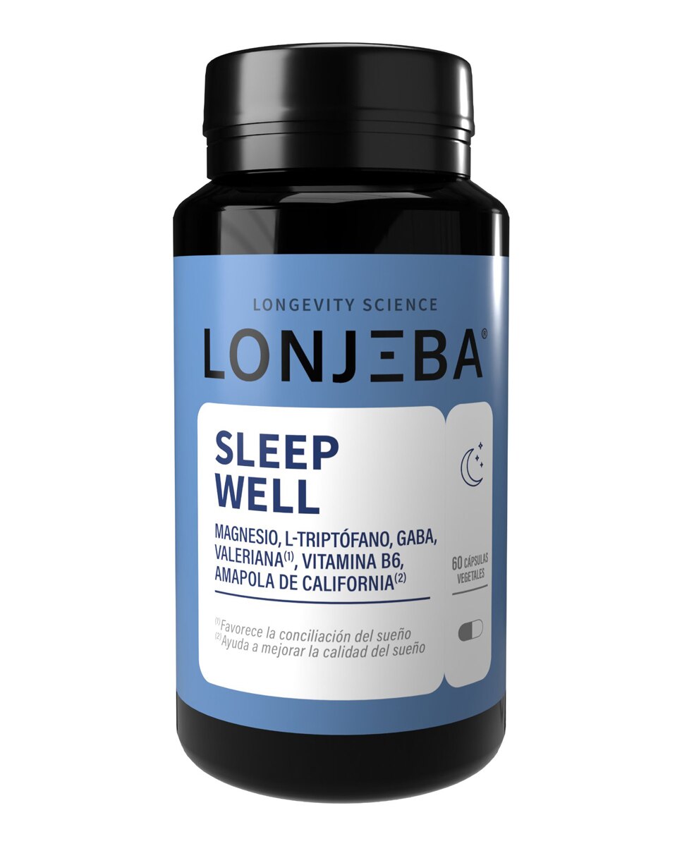 Imagen 0 de Complemento alimenticio Bote Sleepwel 48 G. Lonjeba AZUL