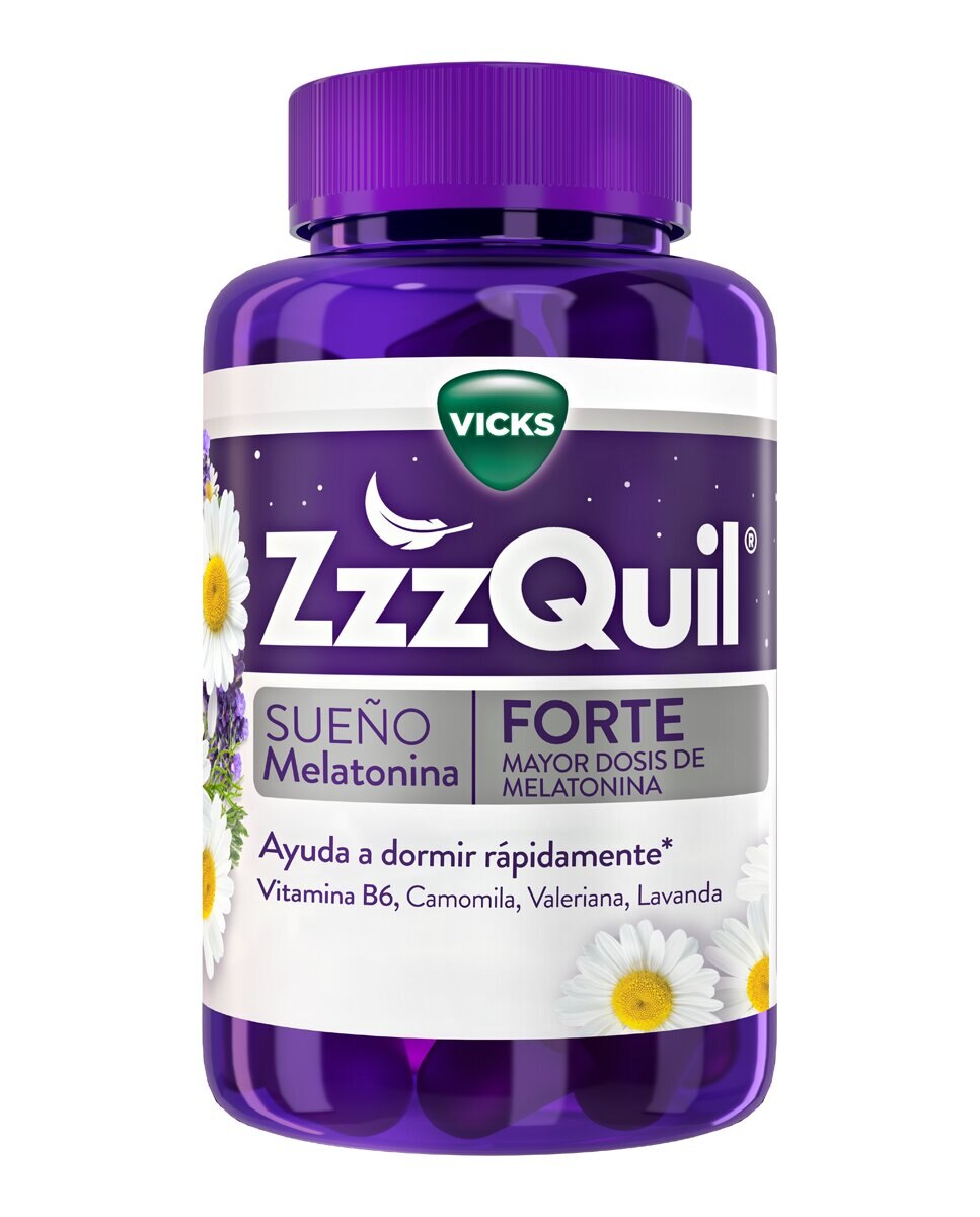 Imagen 0 de Vicks ZzzQuil Sueño Forte 60 Gummies
